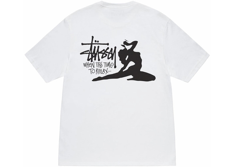 Stüssy Stussy Relax Tee White outlook