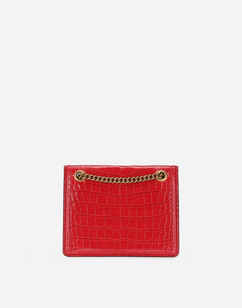 Medium crocodile skin Devotion bag 3
