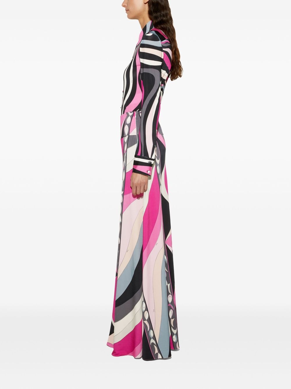 onde-print skirt - 3