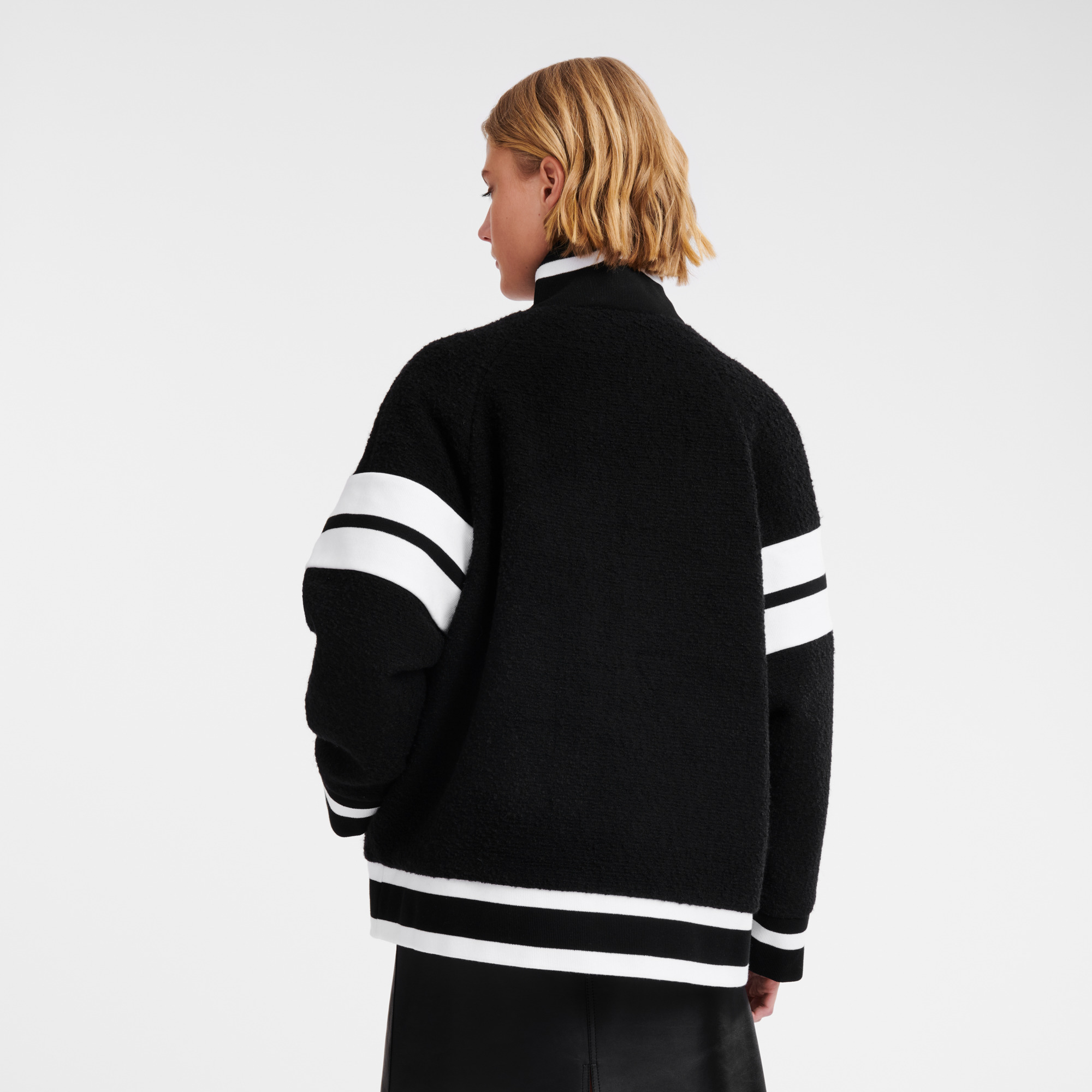 Oversize blouson Black - Bouclette - 3