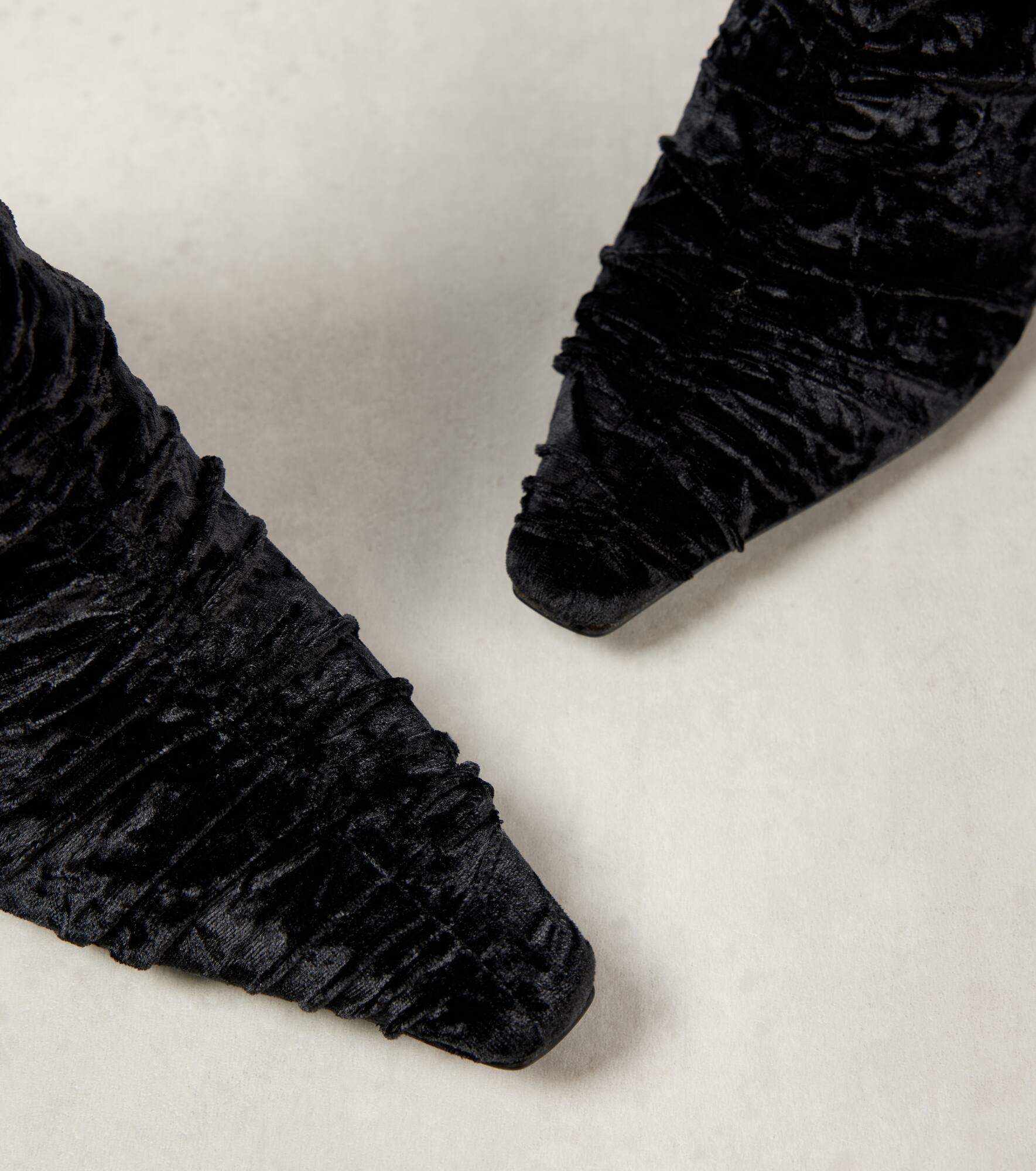 Lotta 85 velvet ankle boots - 5