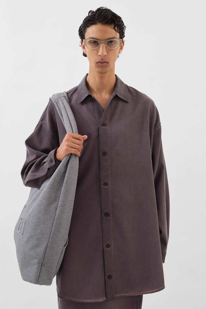 SUNNEI MEGA OVER SHIRT / plum outlook