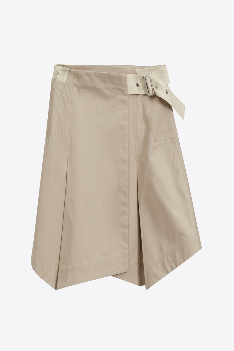 Two-Toned Handkerchief Wrap Skirt 6