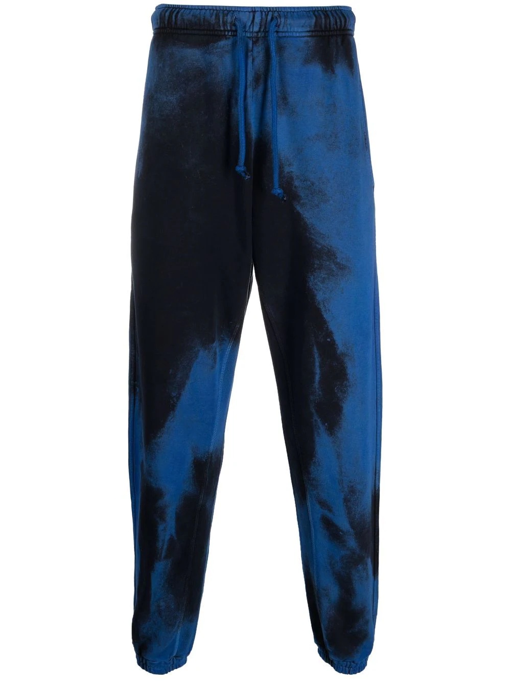 overdyed cotton sweatpants - 1