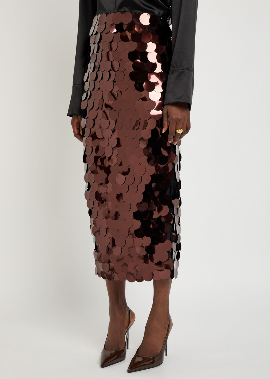 Roksanda Halin Embellished Midi Mesh Skirt - 2