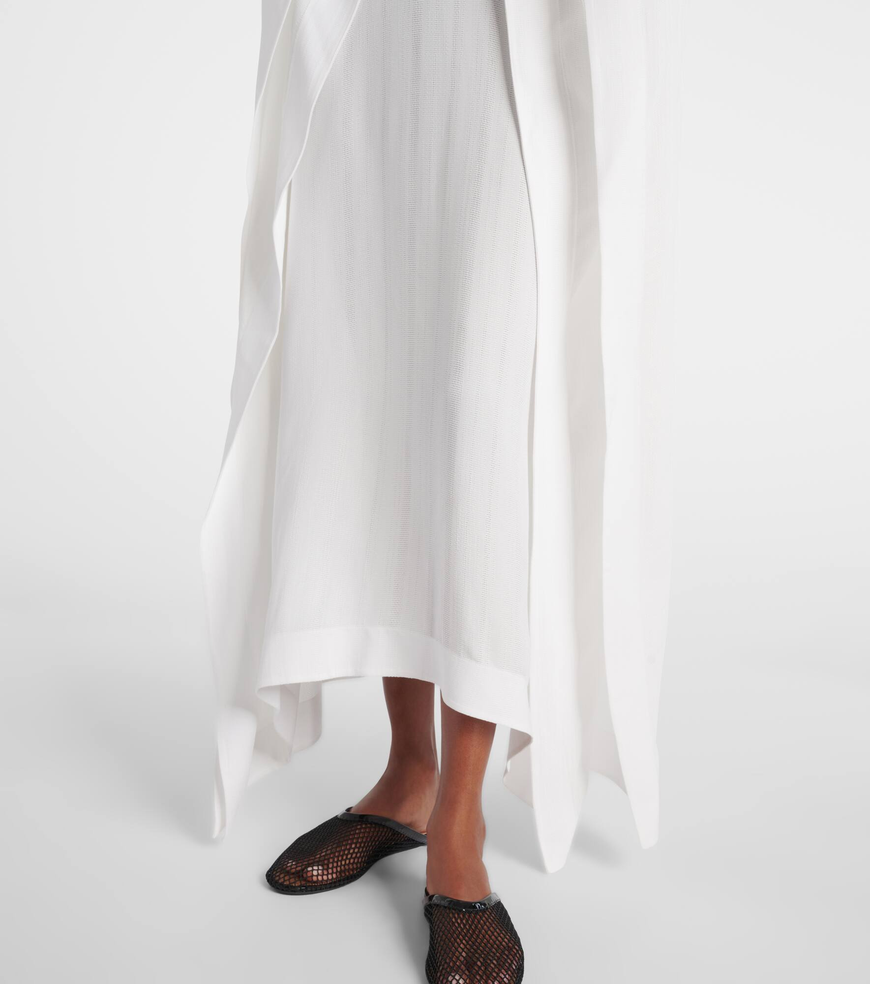 Oversized crêpe kaftan - 5
