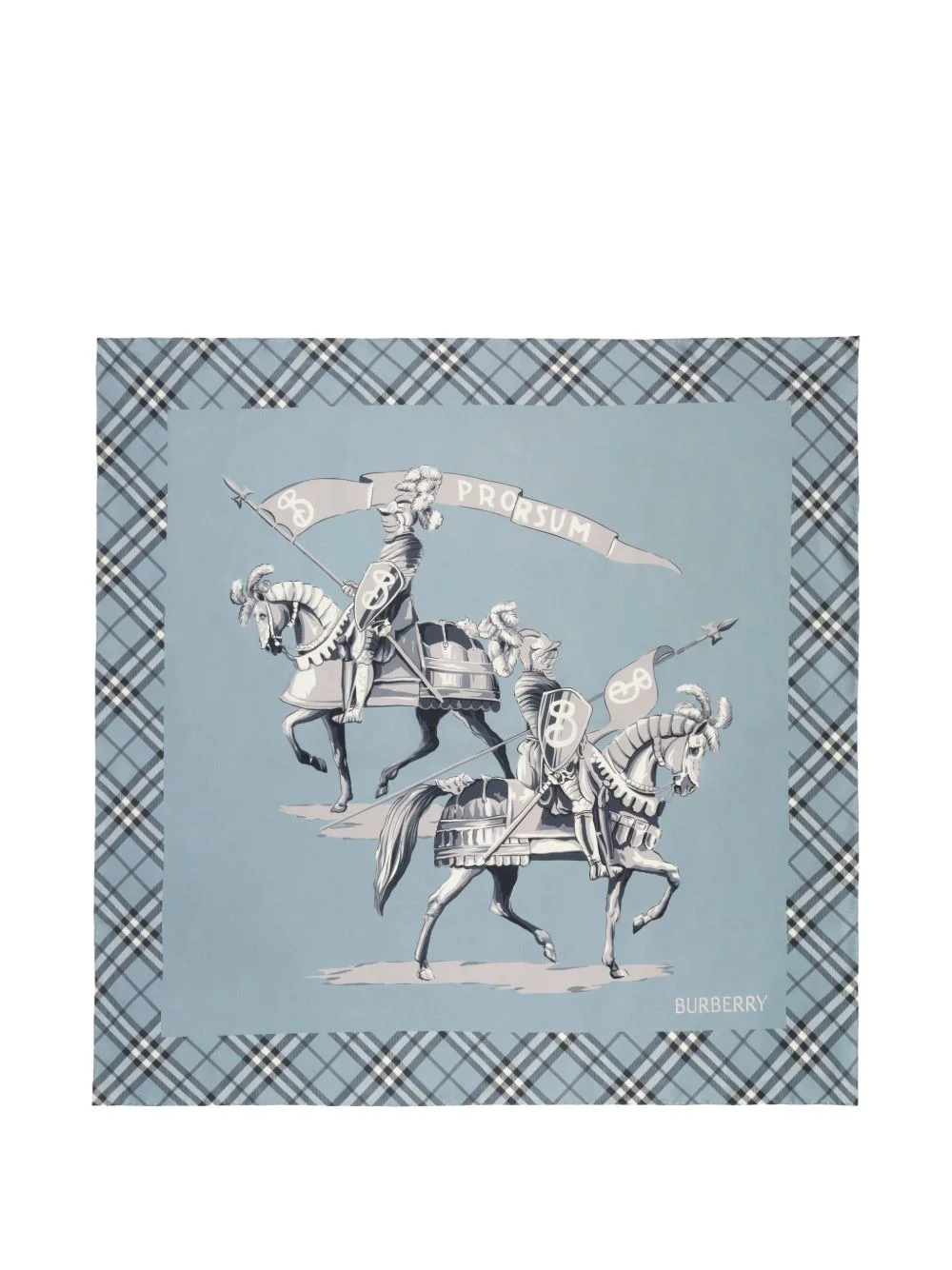 Archive Knight Silk Scarf - 1