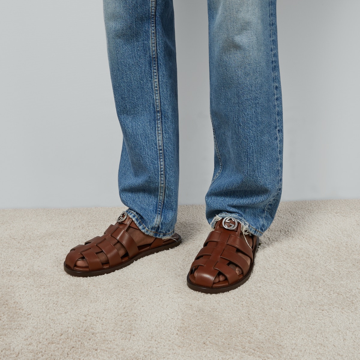 Men's sandal with buckle - 3