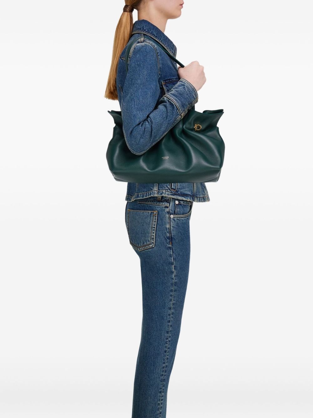 leather shoulder bag - 2