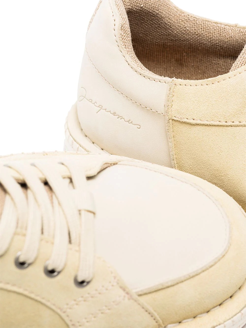 Blé panelled lace-up sneakers - 2