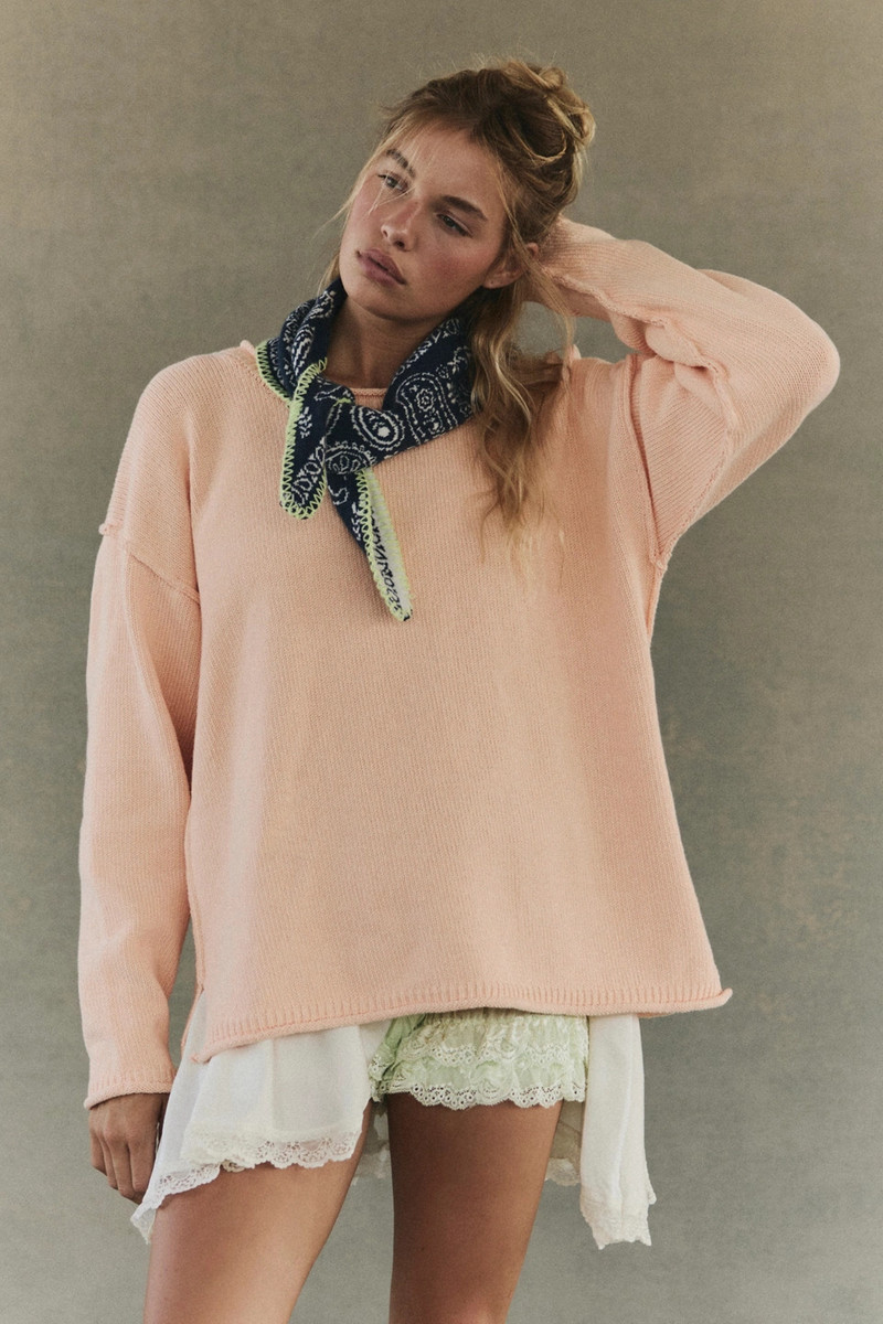 We The Free Ella Roll-Neck Cotton Knit Sweater 5