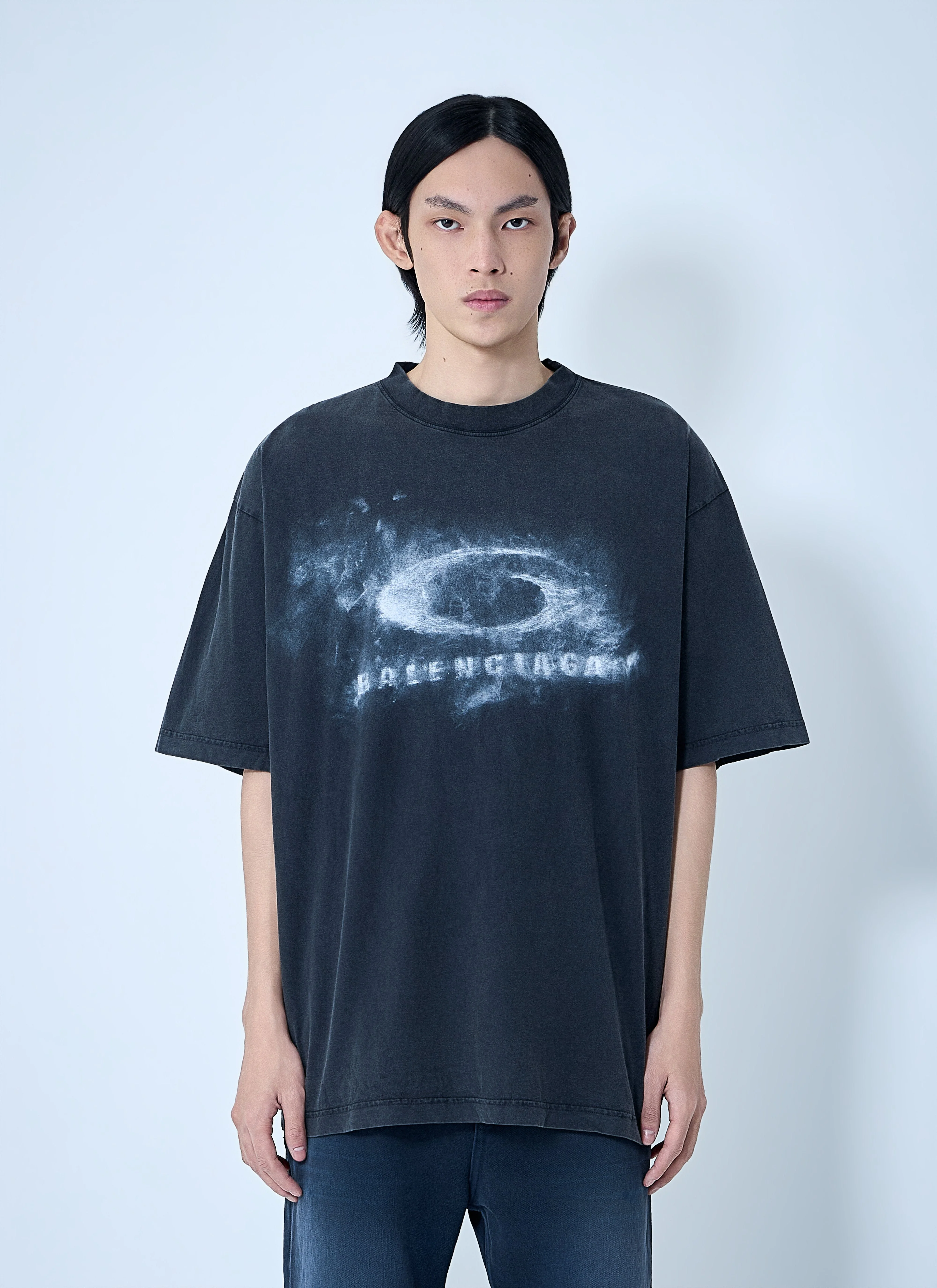 Balenciaga Men Medium Fit T-Shirt - 1