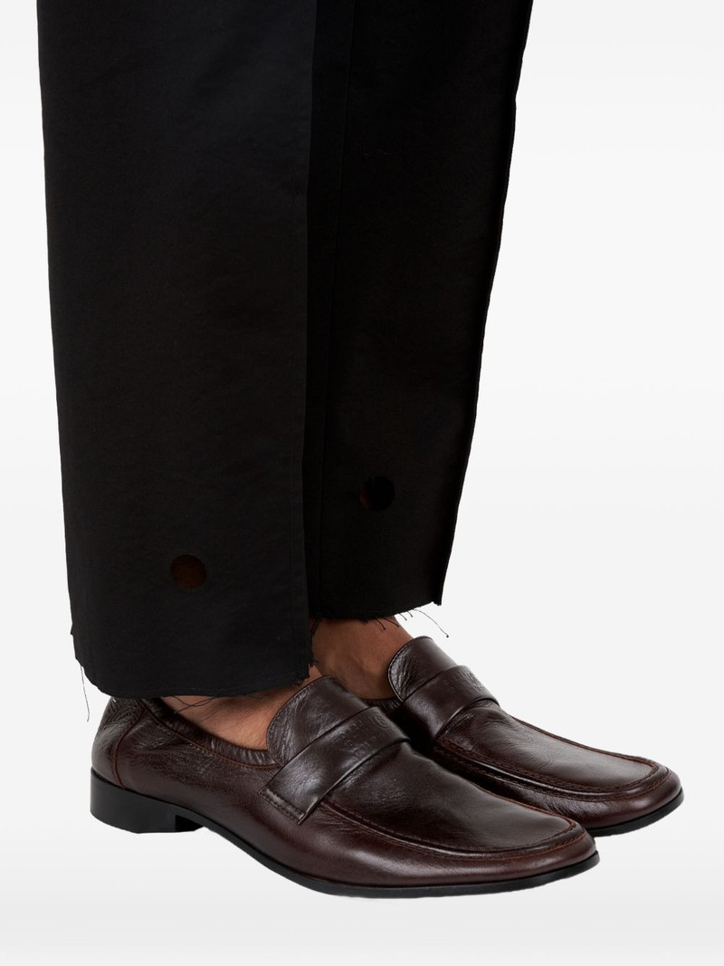 penny strap leather loafers 6