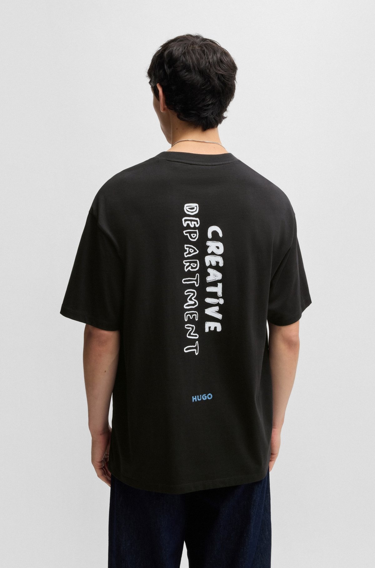 COTTON-JERSEY T-SHIRT WITH SEASONAL ARTWORK - 5