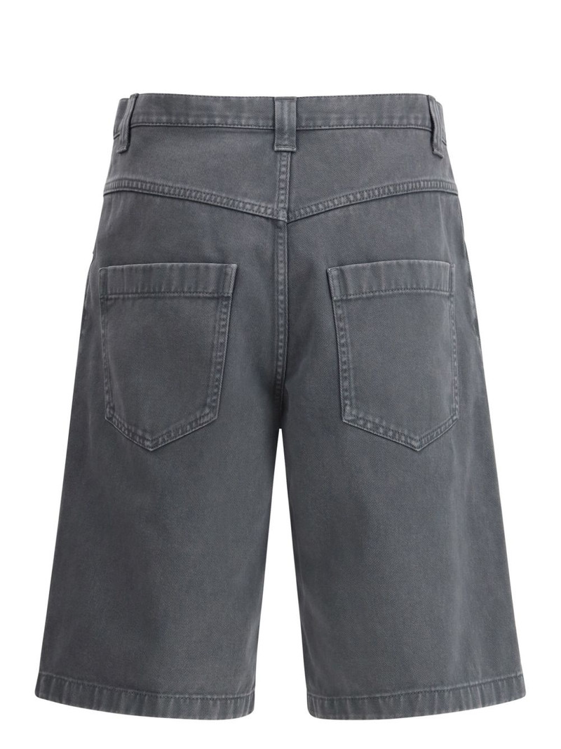 Moschino knee-length denim shorts outlook