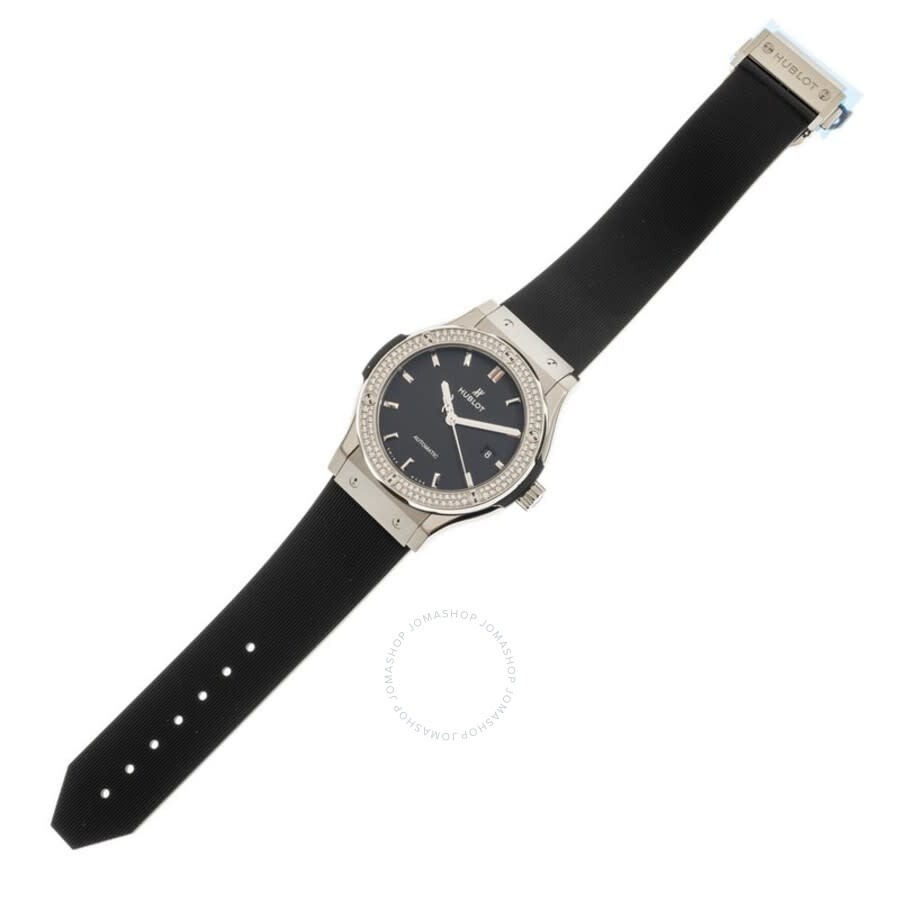 Hublot Classic Fusion Automatic Diamond Black Dial Men's Watch 542.NX.1171.RX.1104 - 3