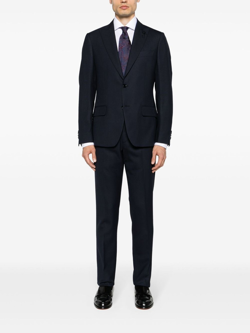 LARDINI single-breasted wool suit outlook