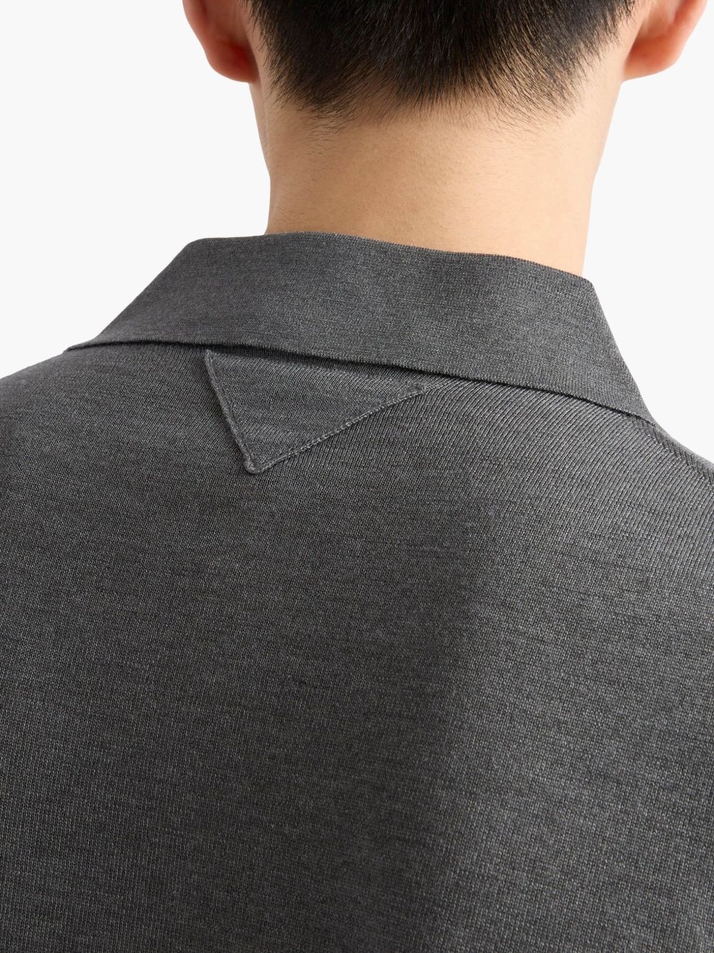 knitted polo shirt - 6