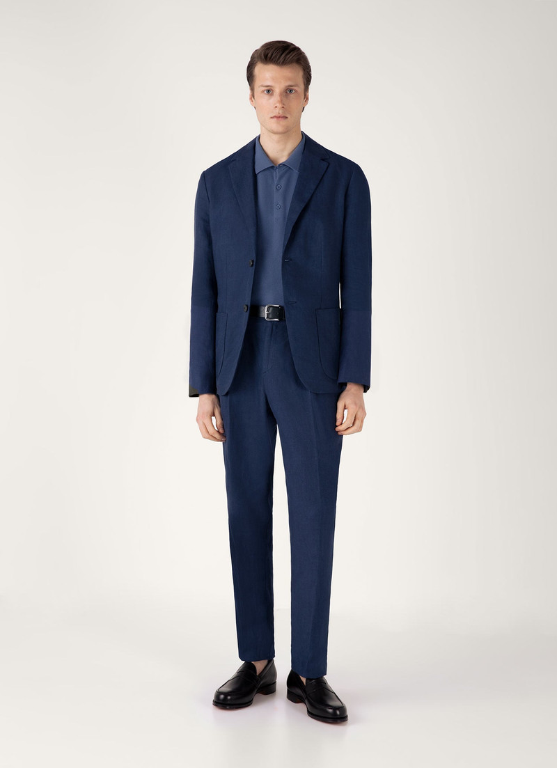 Sunspel Knit Polo Shirt outlook