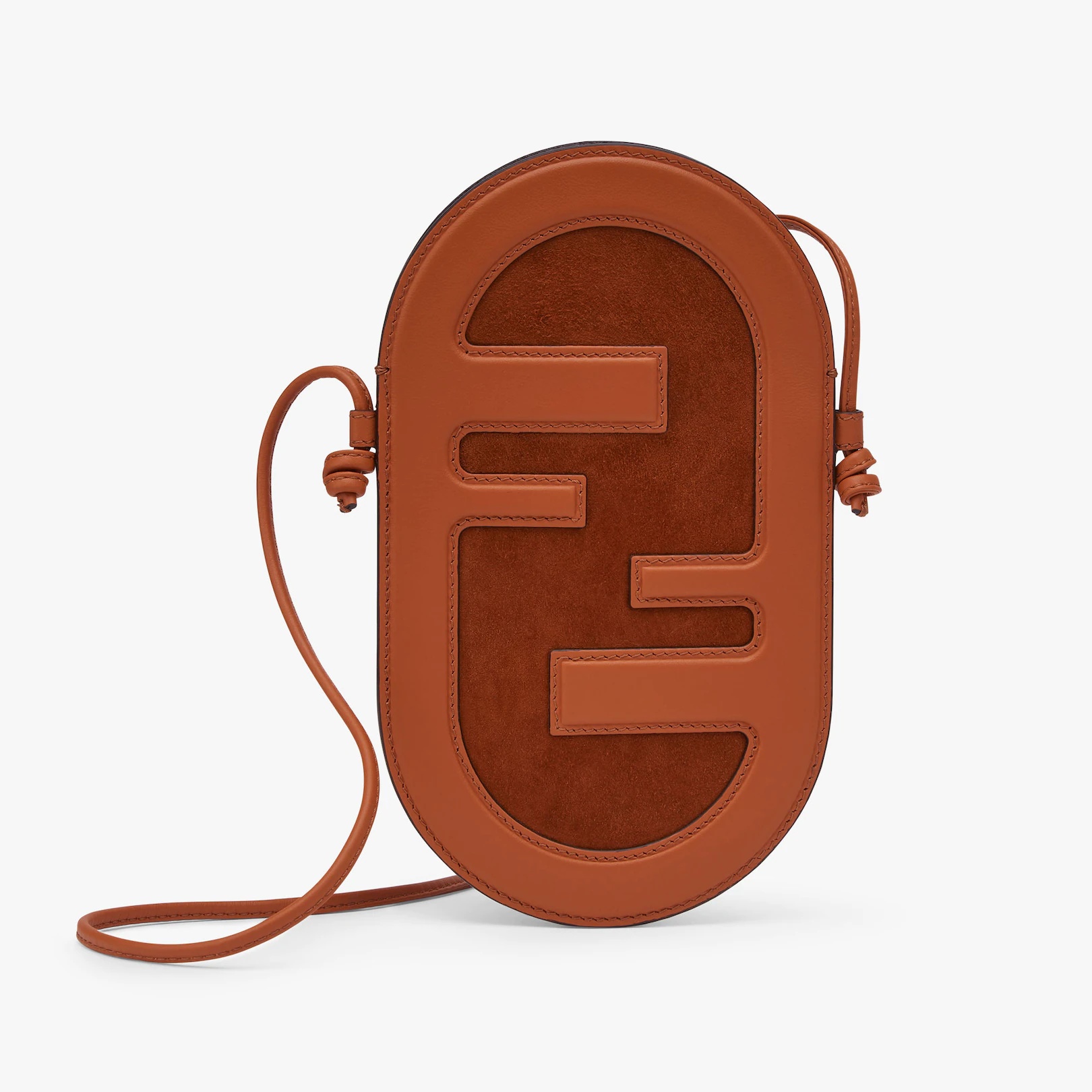Brown leather pouch - 1