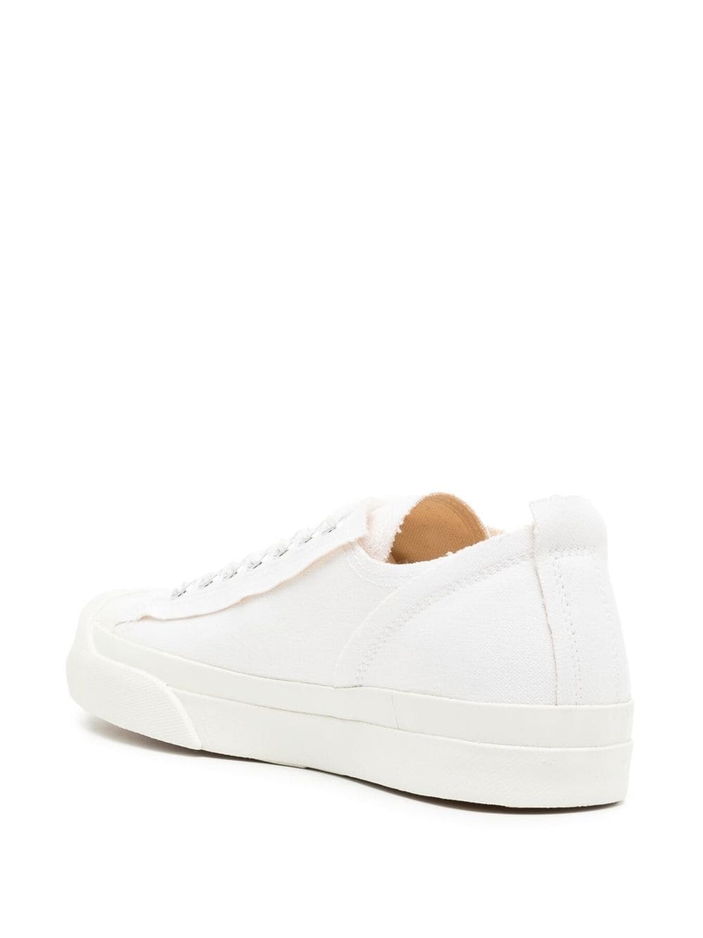 logo-print low-top sneakers - 3
