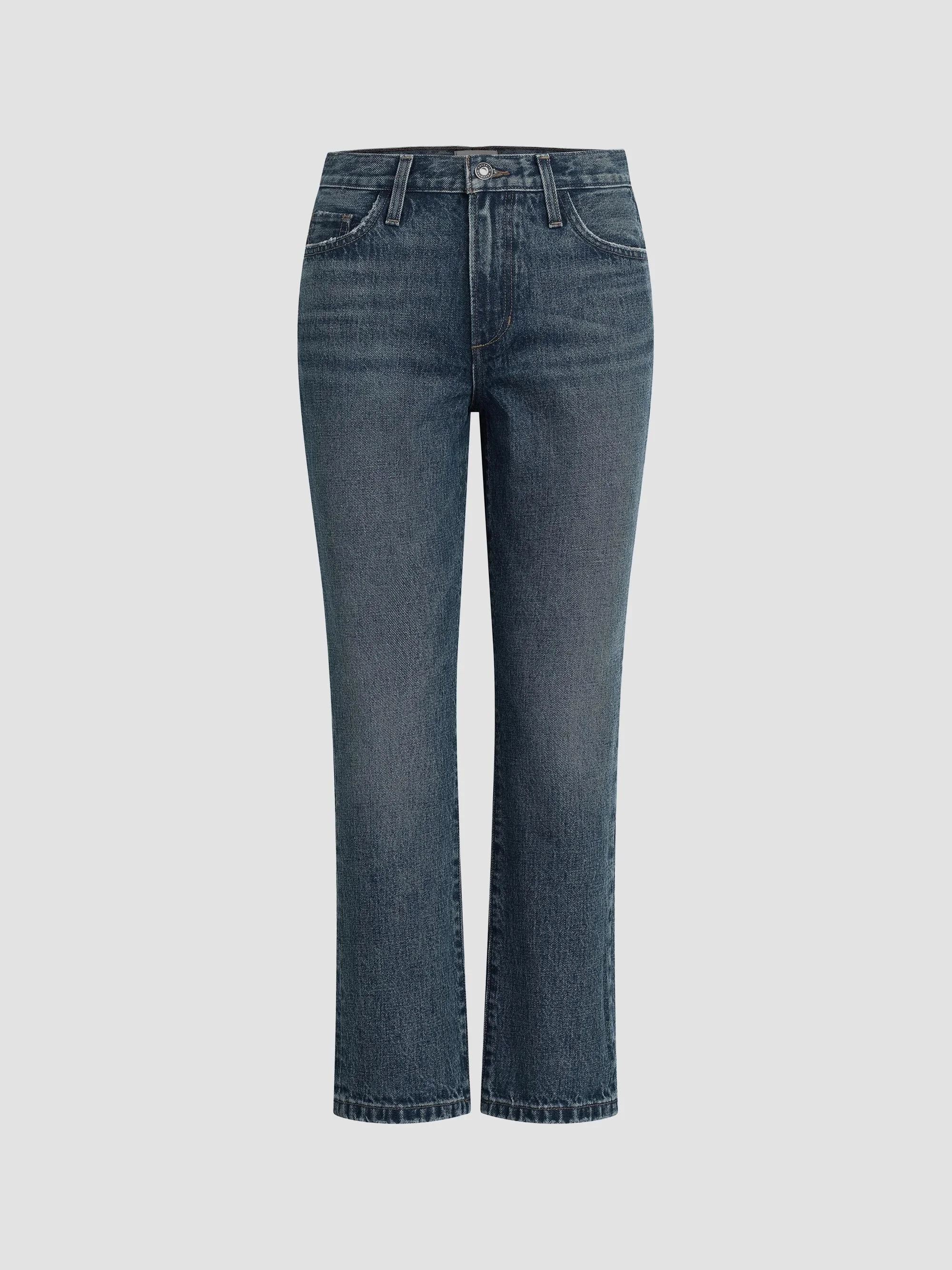 Women's The Dot Mid-Rise Straight Ankle Jeans - Charlestown - 1