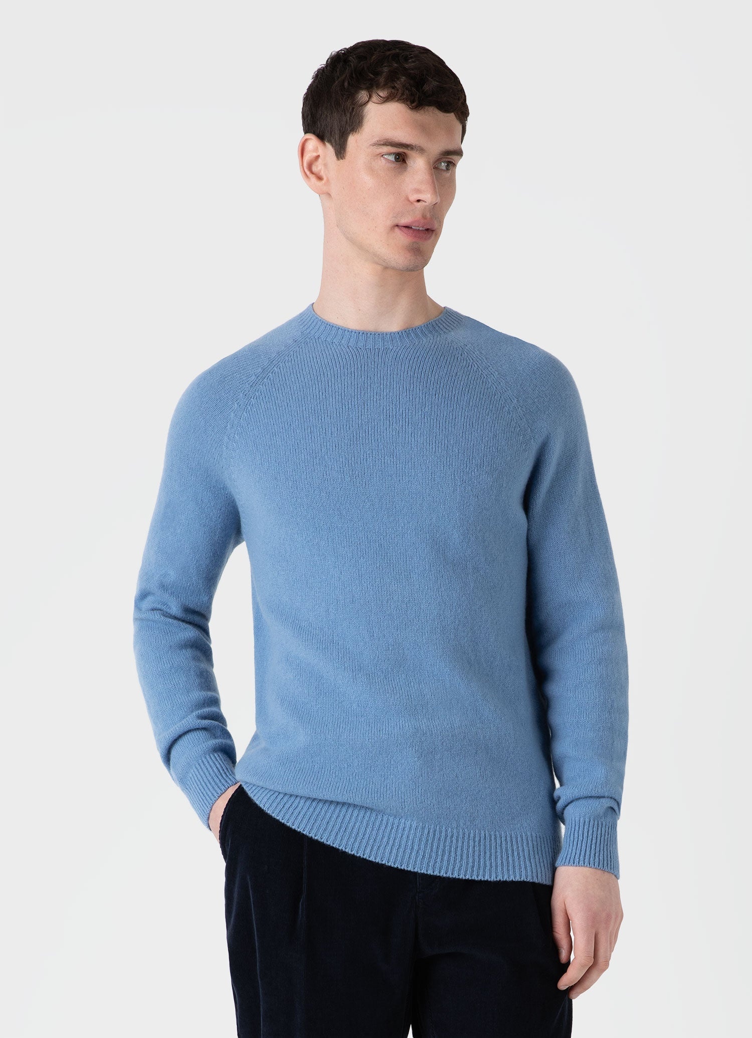 Lambswool Crew Neck Jumper - 2