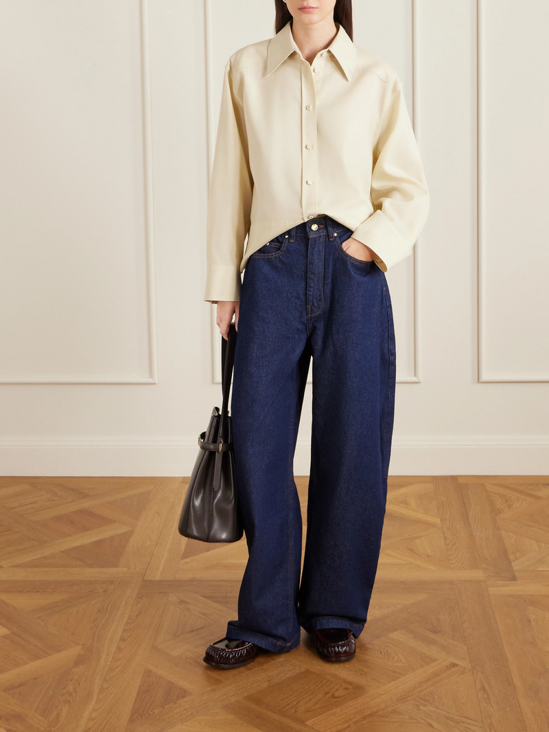 OSSOU Bends High-rise Barrel-leg Jeans outlook