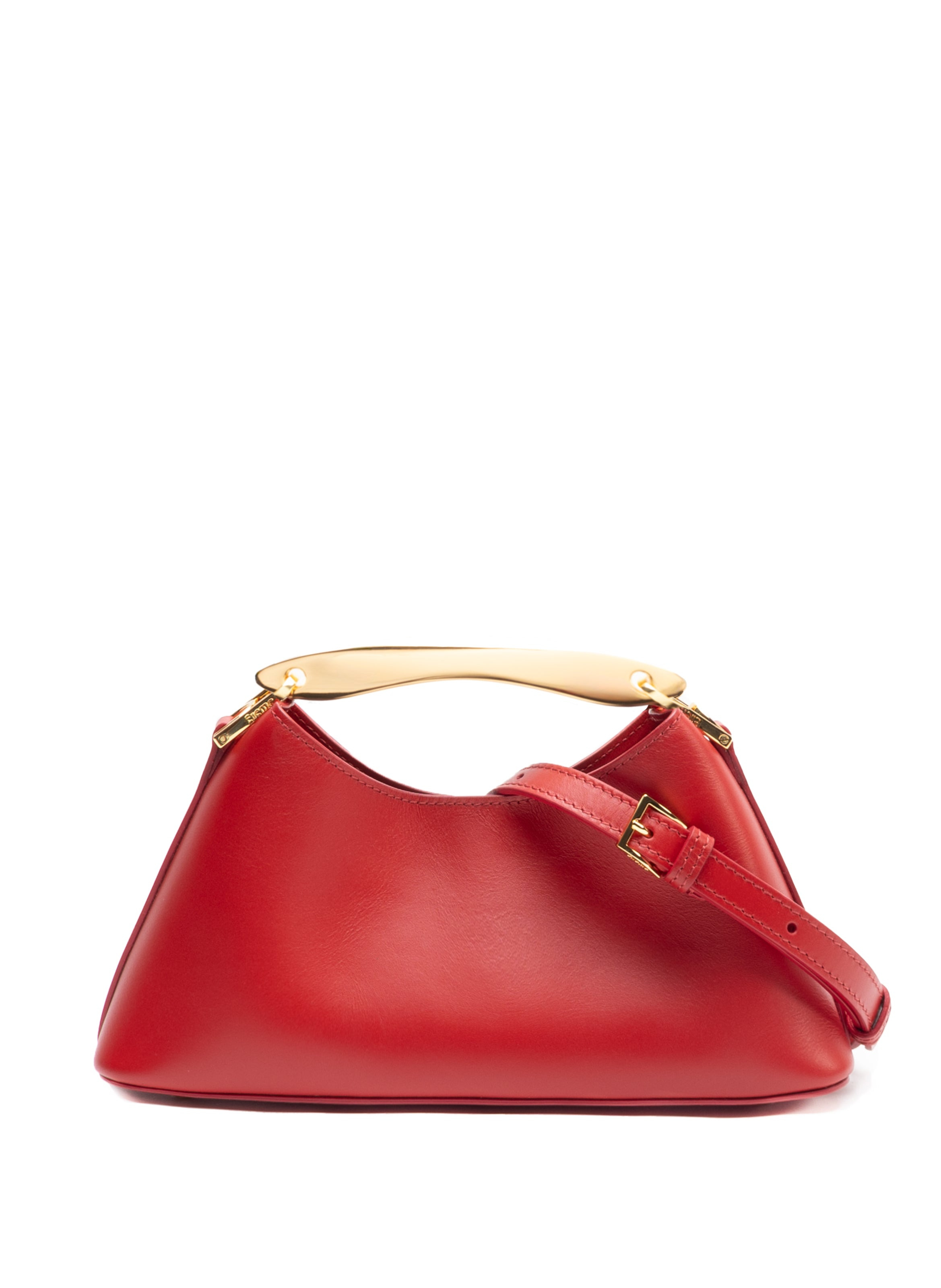 Mini Boomerang Leather Red - 4