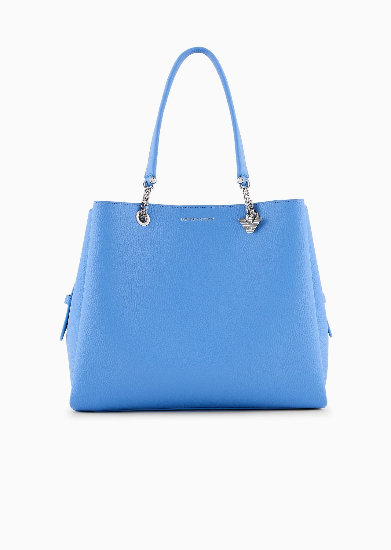 Palmellato leather-effect shopper bag with eagle charm - 1