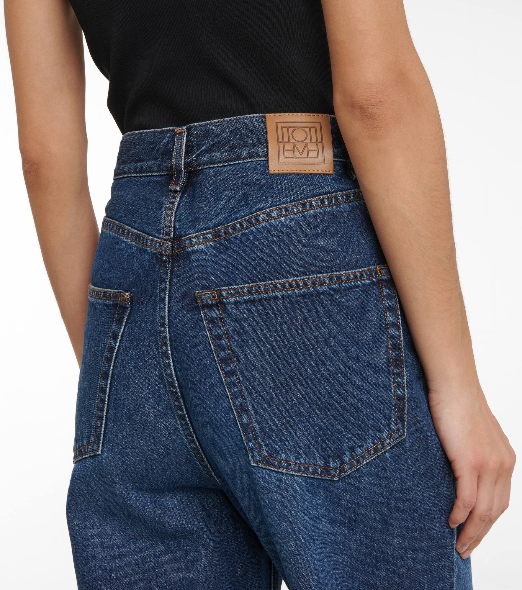 High-rise tapered jeans - 5