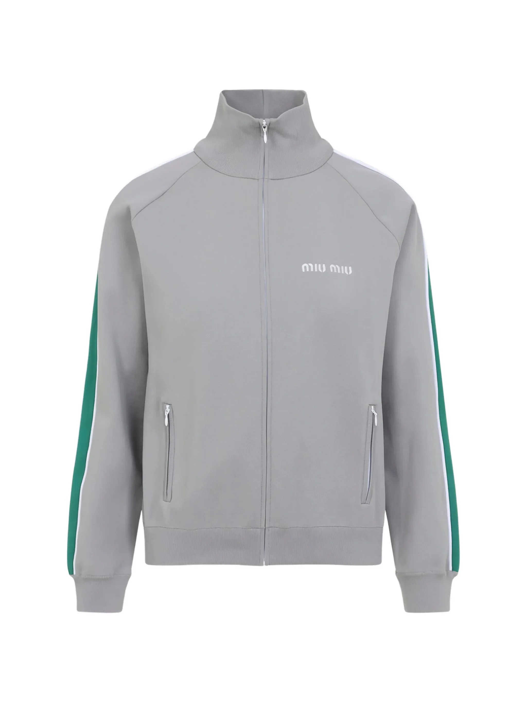 Miu Miu Zip-up Sweatshirt - 1