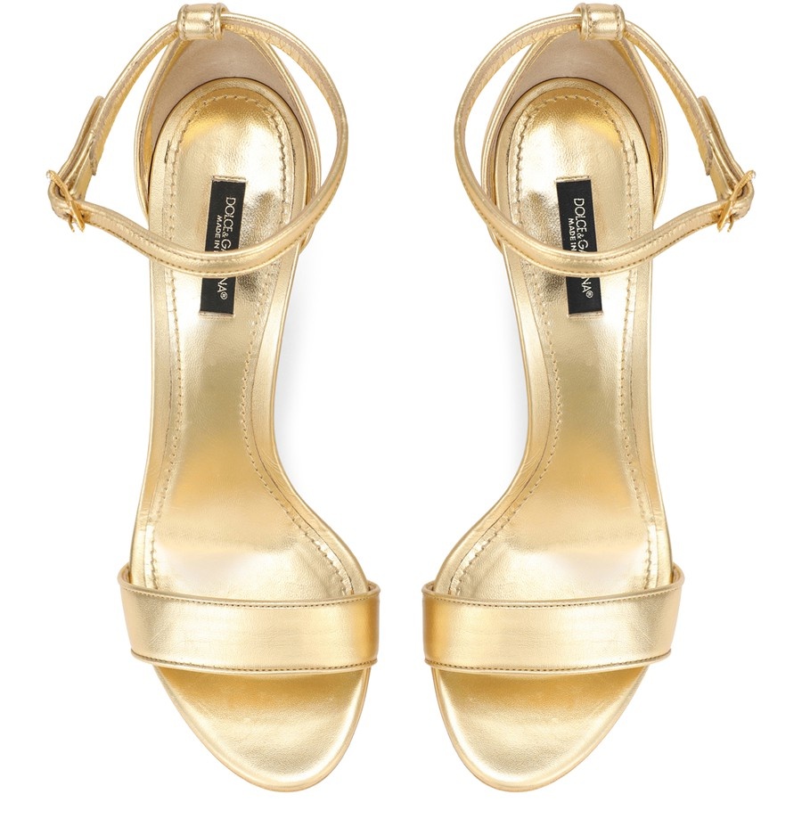 Nappa mordore sandals with baroque DG detail - 4