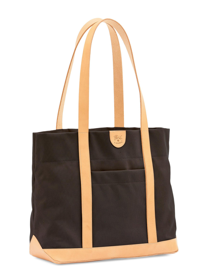 Women's Caramella Classic Medium Tote - Nero Natural 3