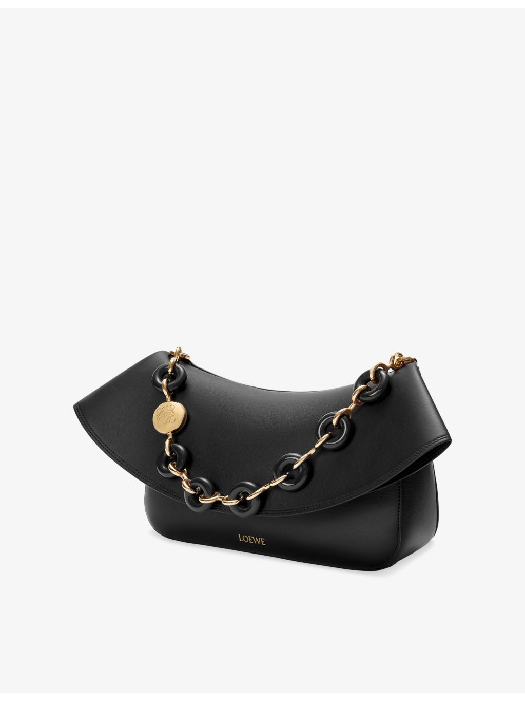Medium Ola Leather Shoulder Bag - 11