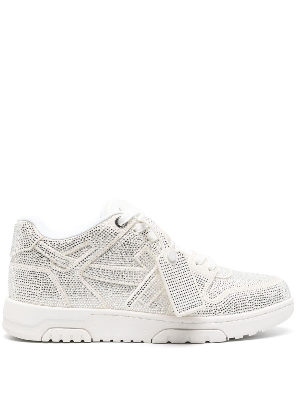 Out Of Office rhinestoned sneakers - 1