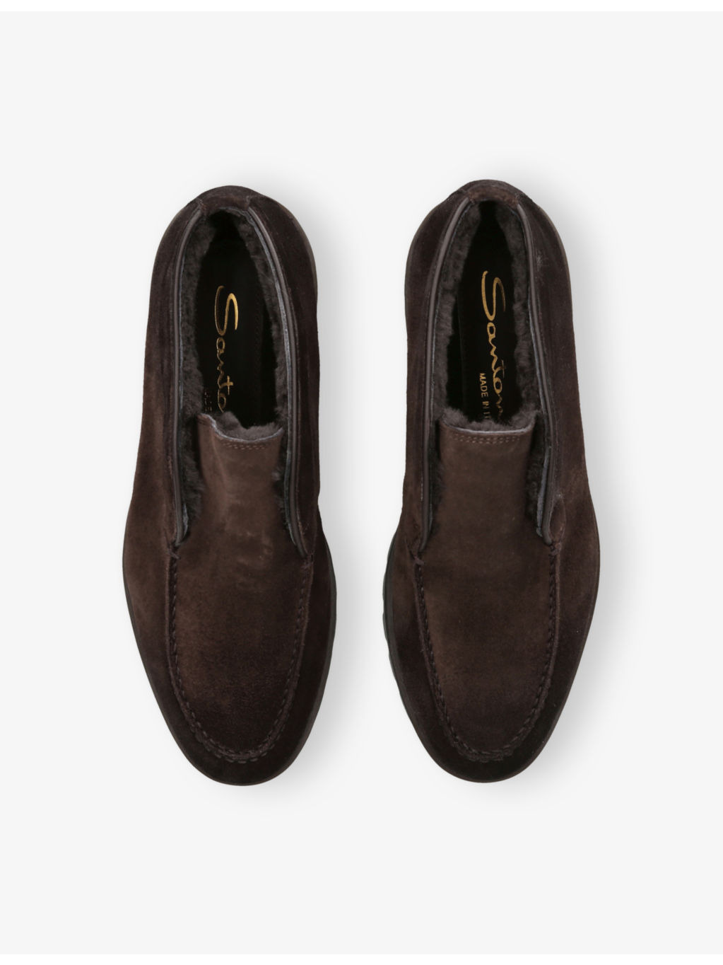 Shearling-Lined Suede Desert Boots - 2