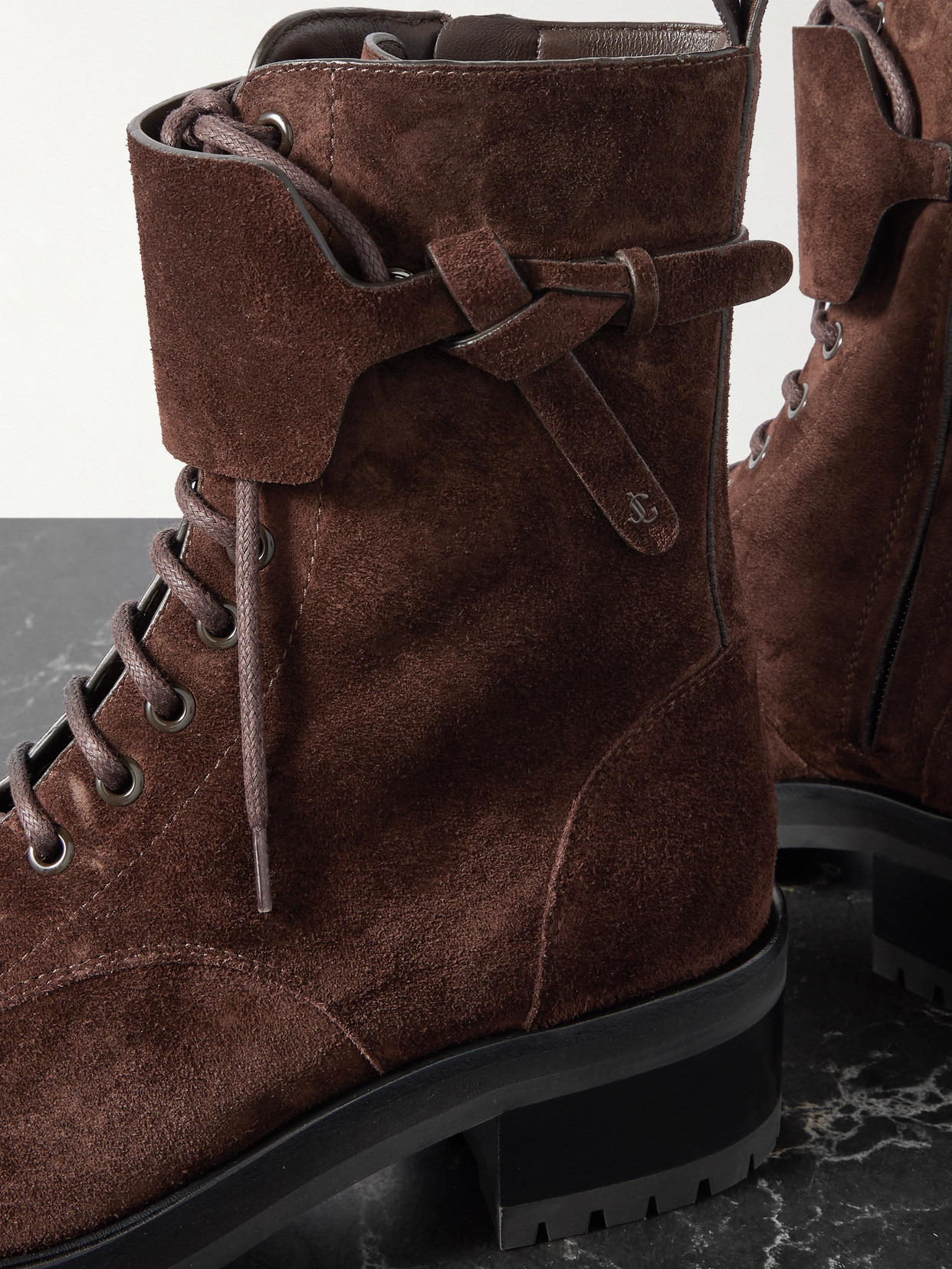 Rosabel 55 Suede Ankle Boots - 4