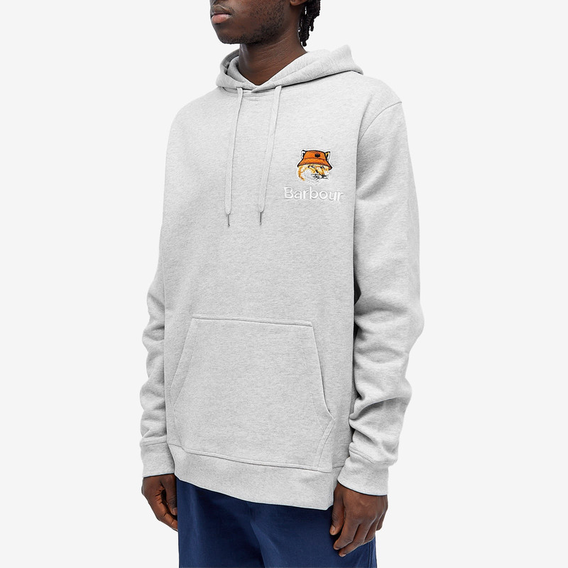 Barbour x Maison Kitsuné Hoodie 2
