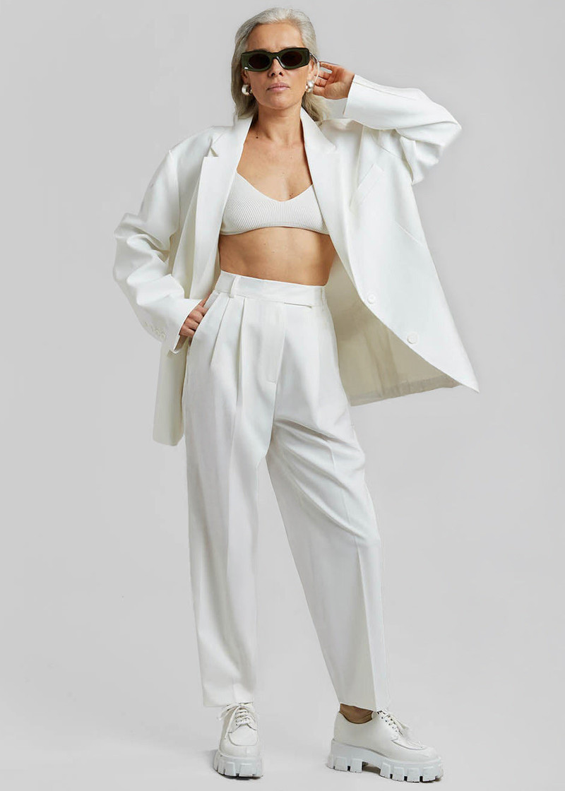 Bea Blazer - White 3