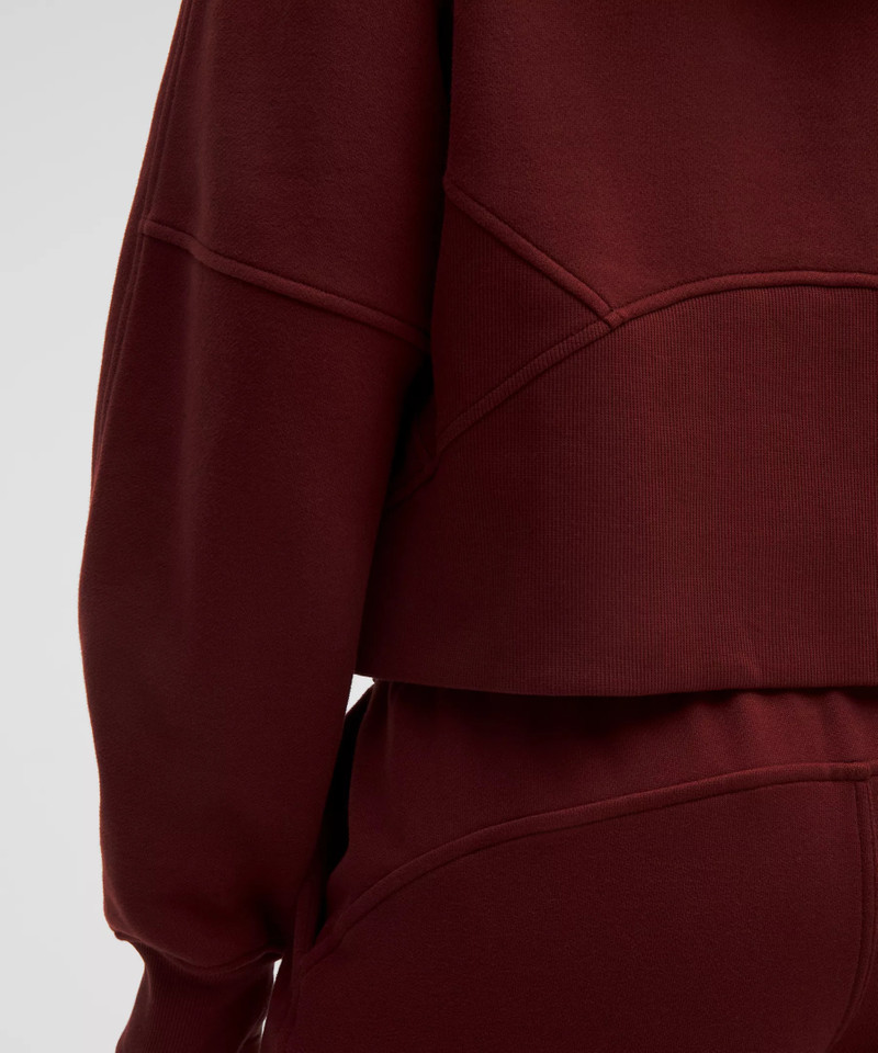 Scuba Oversized Half-Zip Hoodie 8