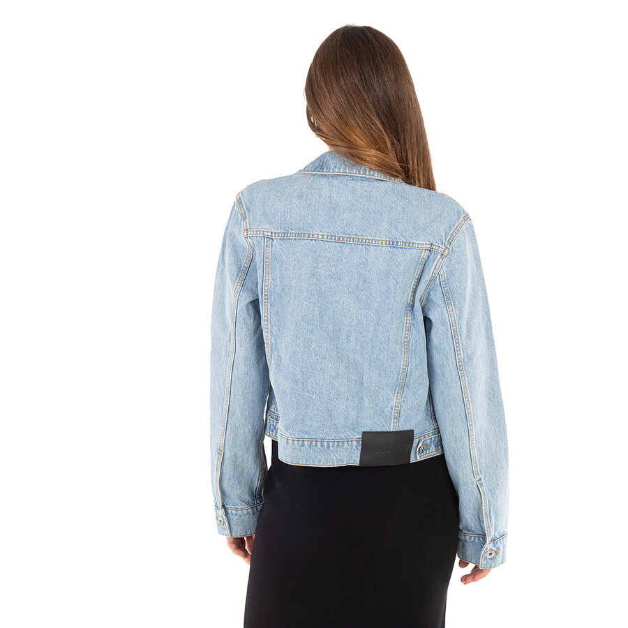 JW Anderson Padlock Strap Trucker Denim Jacket - 5