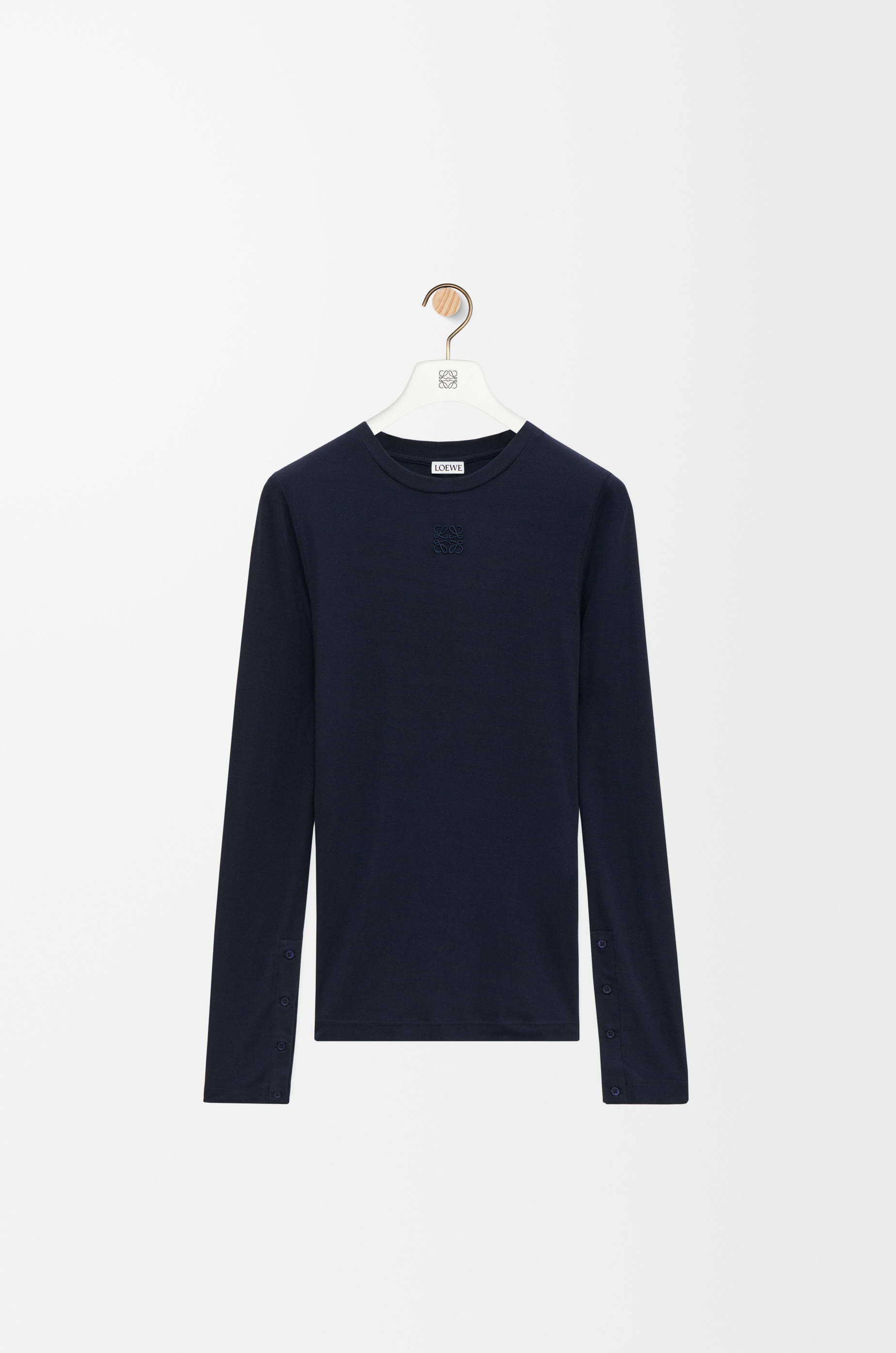 Long sleeve top in modal - 1