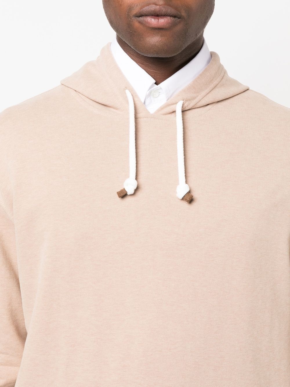 drawstring cotton hoodie - 5