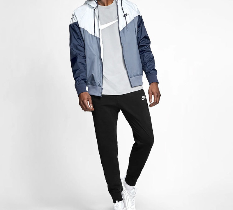 Nike Nike AS Men's Nike Sportswear Club JGGR Jersey JSY Black BV2763-010 outlook