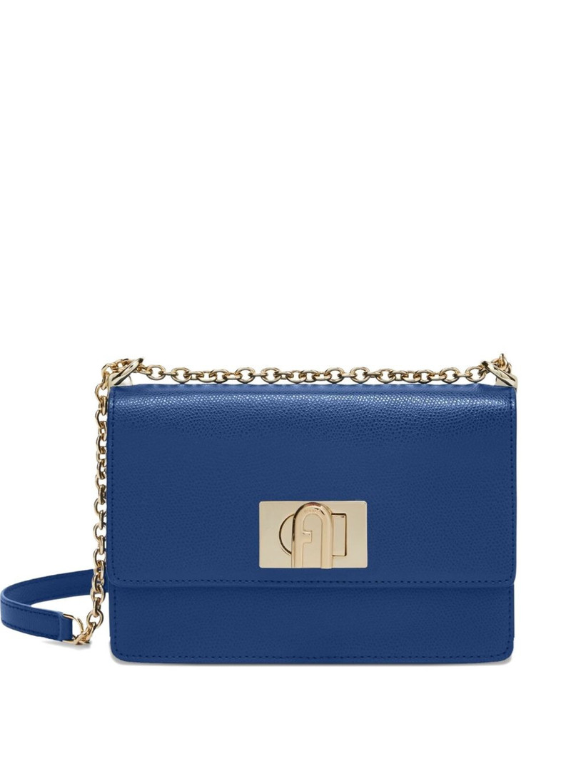 flap-lock chain shoulder bag 1
