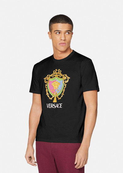 VERSACE Embroidered Medusa T-Shirt outlook