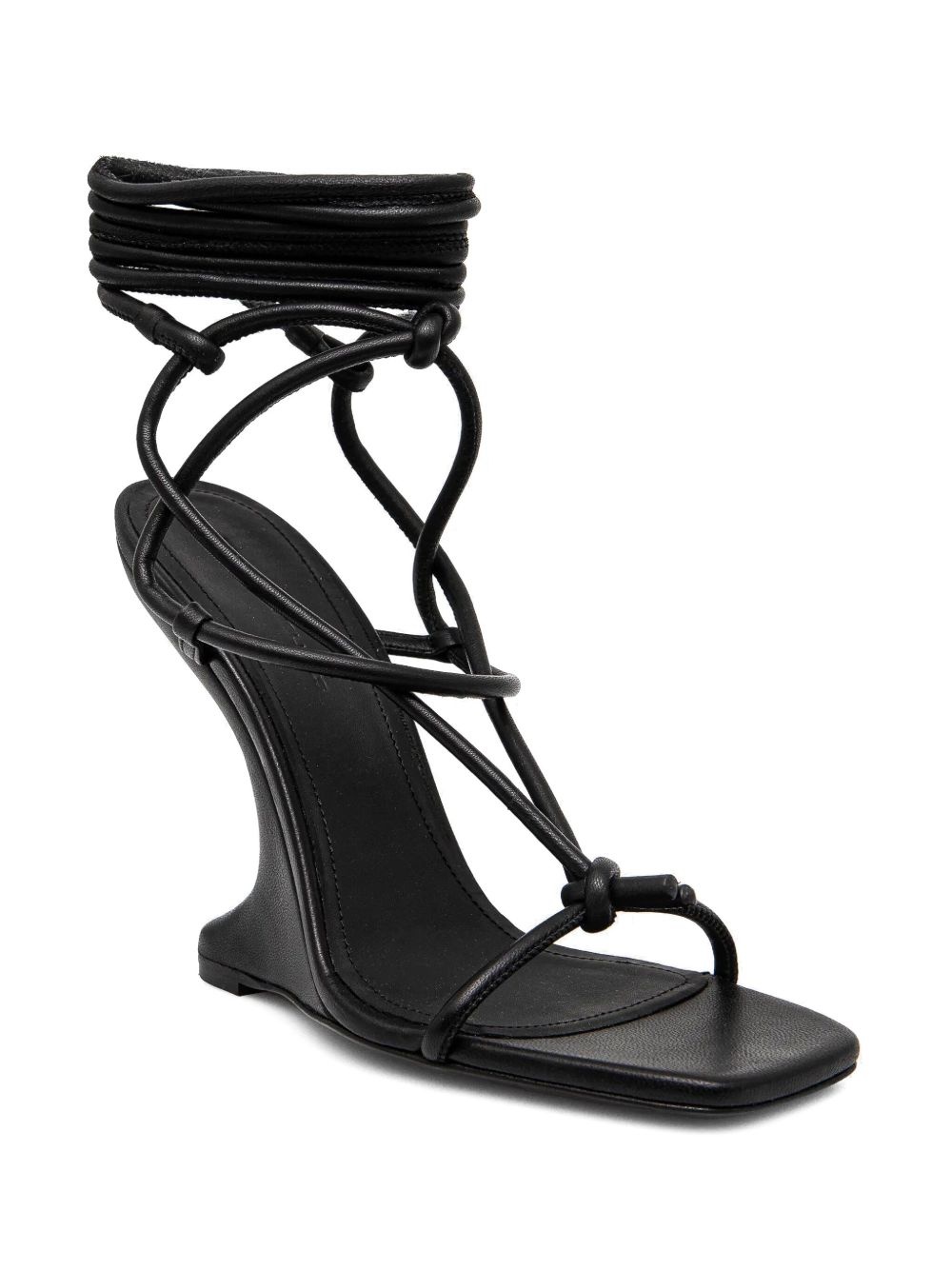 110mm sculpted heel sandals - 2