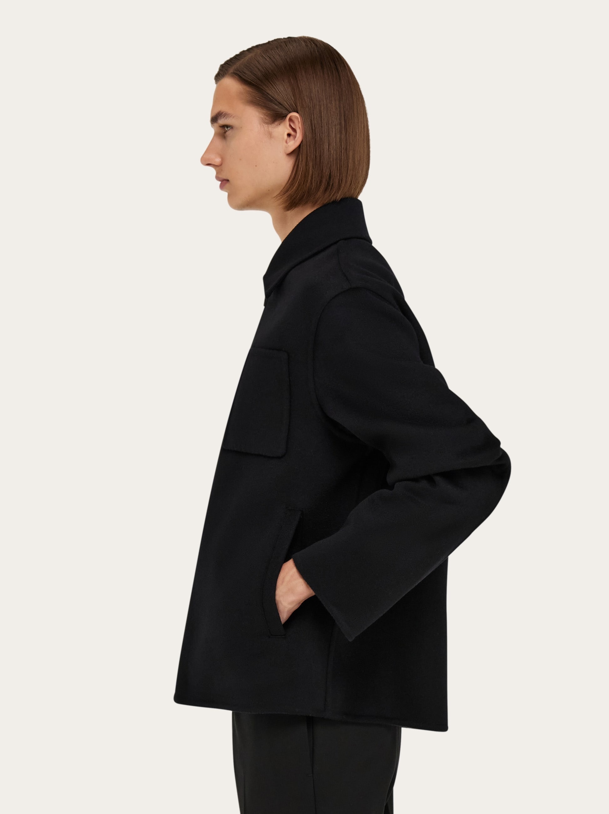 Cashmere-blend blouson - 3