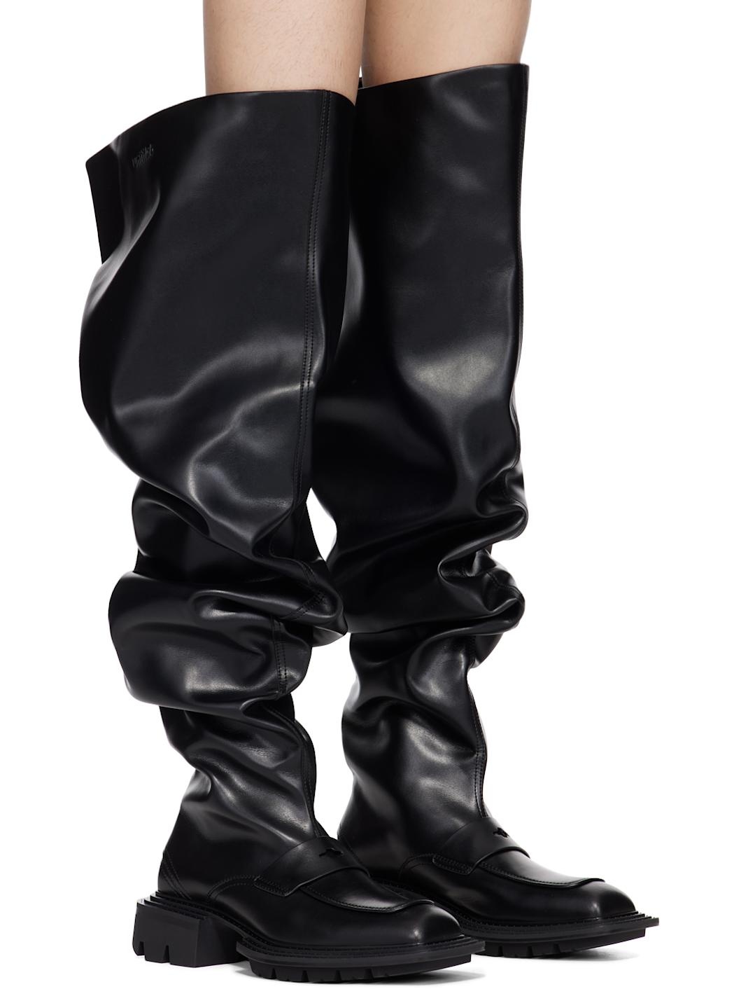 Black Reel Pug Boots - 4